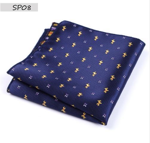 New cravat Hankerchief Practical Hankies Men's Pocket Print