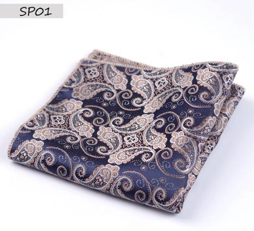 New cravat Hankerchief Practical Hankies Men's Pocket Print