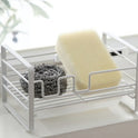 Household Rack Kitchen Sponge Pot Brush Drain Basket Scouring Pad Kitchen Gadgets Drying Creative Rack Shelf