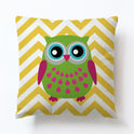 Owl Geometric Simple Animal Cute Cartoon Sofa Pillowcase