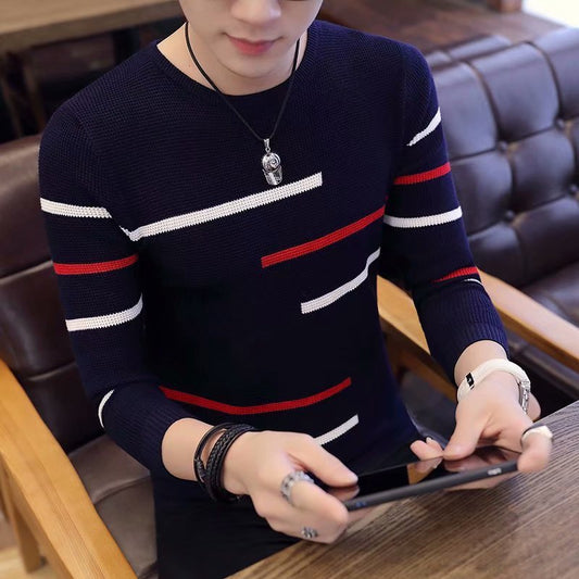 Men's Korean Slim Base Knit Sweater