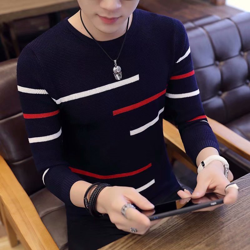 Men's Korean Slim Base Knit Sweater