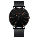 Geneva Couple Mesh Belt Non-mechanical Watch