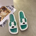 Doggie Non-Slip Pvc Cute Couple Slippers