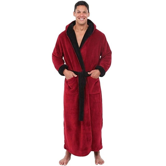 Men's Pajamas Winter Solid Color Home Wear