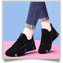 Women's Breathable Mesh Sneakers Casual Travel Thin White Shoes