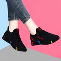 Women's Breathable Mesh Sneakers Casual Travel Thin White Shoes