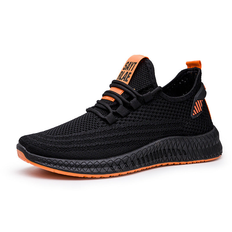 Casual Four Seasons Flying Knit Men's Shoes