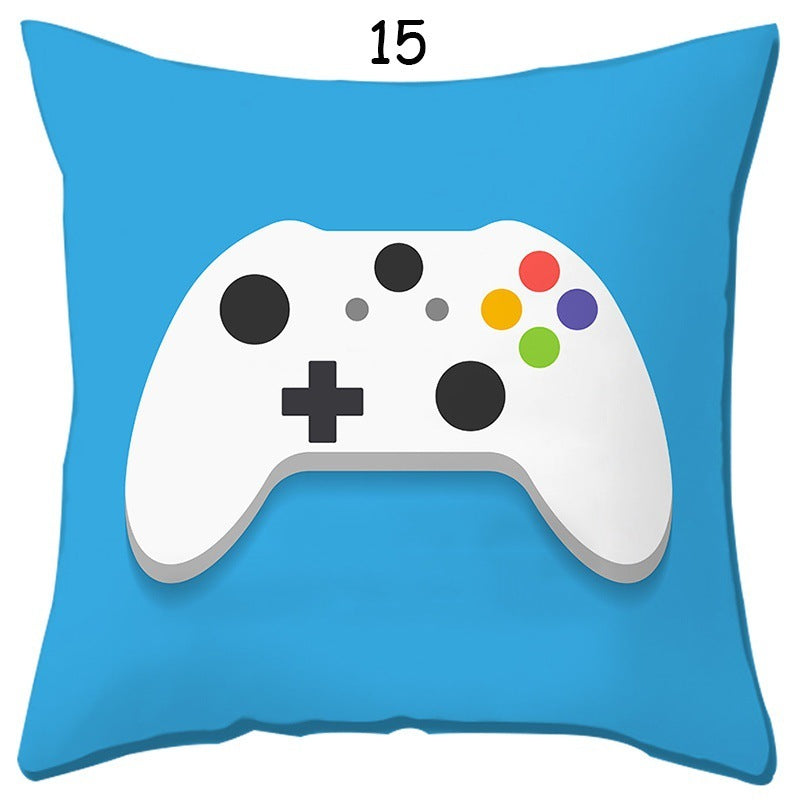 Gaming Fan Keyboard Handle Polyester Pillowcase