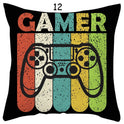 Gaming Fan Keyboard Handle Polyester Pillowcase