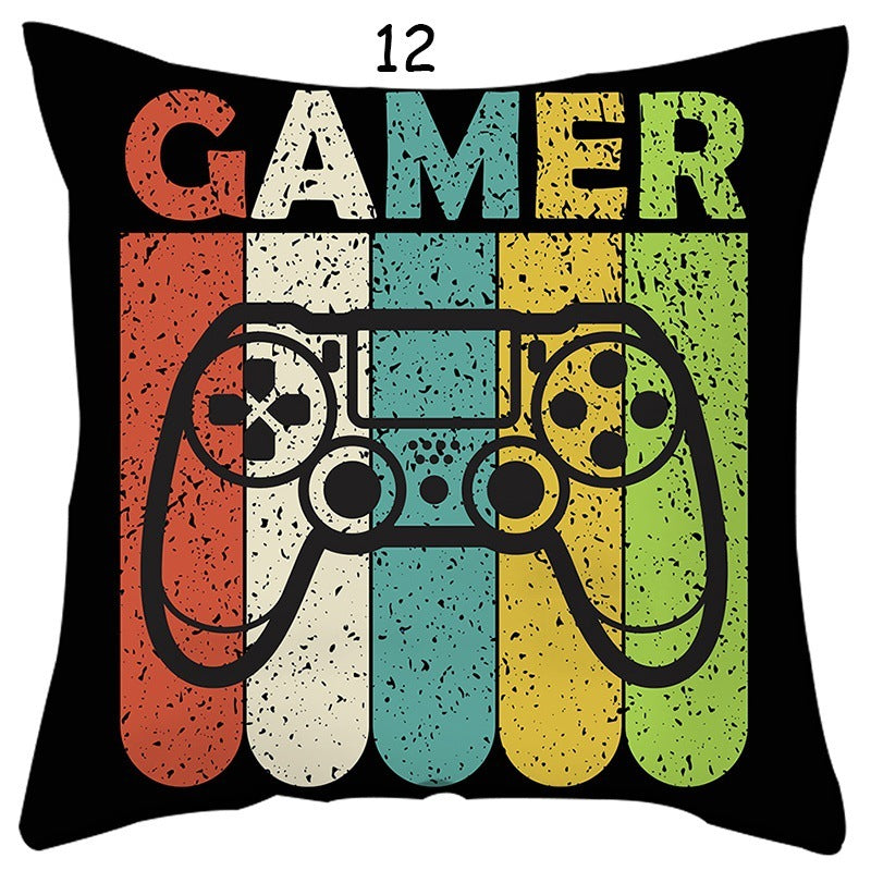 Gaming Fan Keyboard Handle Polyester Pillowcase