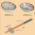 Japanese Ceramic Plate Chopsticks Tableware Set