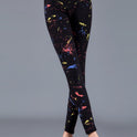 Printed And Plush Leggings For Exterior Wear