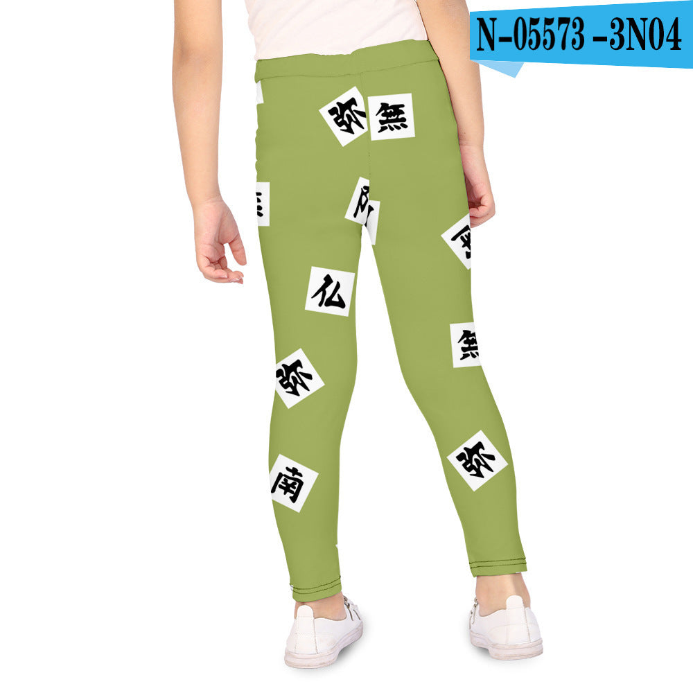 Big Kids' Thin Casual Sweatpants With Diamond Blade