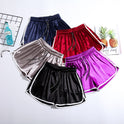 Women's Loose Plus Size Cotton Sports Shorts