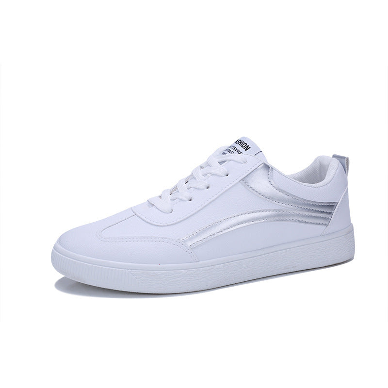 Casual Color Matching Men's Shoes All-match White Shoes Men's Breathable