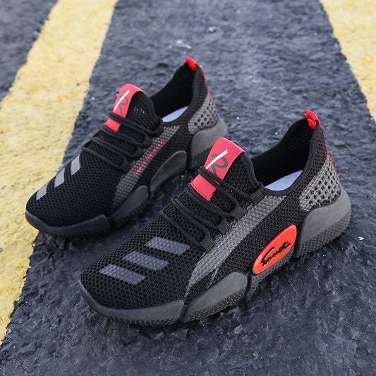 Breathable Mesh Hollow Out All-Match Casual Sneakers