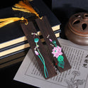 Painted Lotus Bookmark Set Chinese Style Crafts