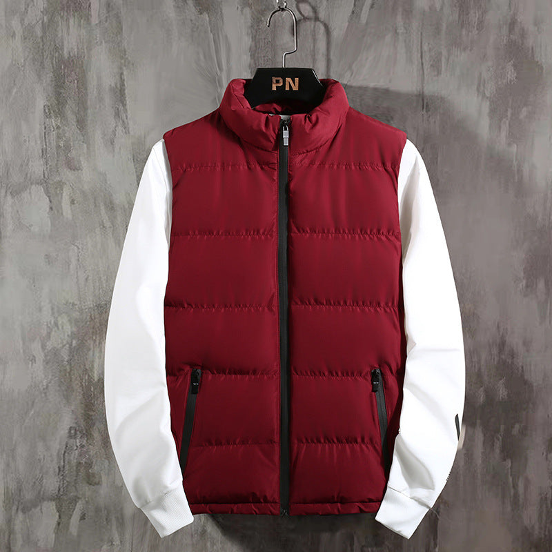 Autumn And Winter Sports Vest Thickened Men's Coat Cotton