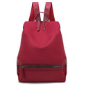 Korean Style Trendy All-Match Nylon Bag Fashion Lady Travel Backpack