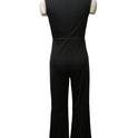 Square Neck Slim Sexy Women's Jumpsuit Flared Trousers