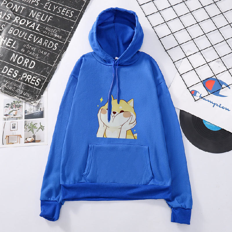 New Korean Style Loose Hooded Sweater