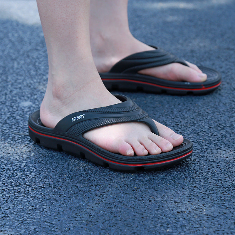 Men's Platform Casual Outdoor Slippers Flip-flops Sandals