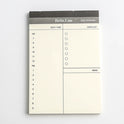 Business Day Planner, Notepad, Tear Pad, Office Desk Agenda Memo