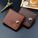 European And American Magnetic Buckle Multi card Wallet