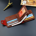 European And American Magnetic Buckle Multi card Wallet