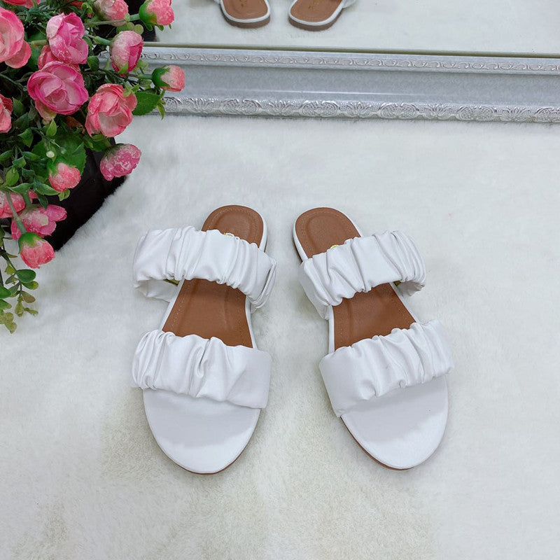 Flat Shoes Sandals European And American New Summer Women's Slippers Fold Fashion Sandals