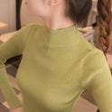 Half Turtleneck Sweater Bottoming Shirt