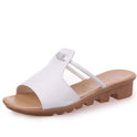 Anti-slip Flip-flop Women's Slope With Pregnant Women's Sandals and Slippers