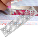 Diamond Painting Square Diamond Mesh Ruler Grid Ruler Plum Ruler Square Diamond Grid Ruler Cross-Border Ruler Stick Drill Mold Artifact