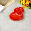 Red Heart Ashtray Creative Ceramic Handicraft Ornaments