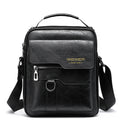 Vintage Leather Vertical Portable Business Casual Leather Bag