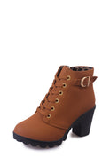 New High-Heeled Thick-Heeled Casual Women's Boots