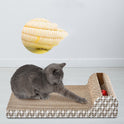 Yili Wholesale Cat Scratching Board Corrugated Pet Supplies Cat Claw Board Grinding Claw Cat Scratching Board Nest Cat Scratching Board Circular Vertical