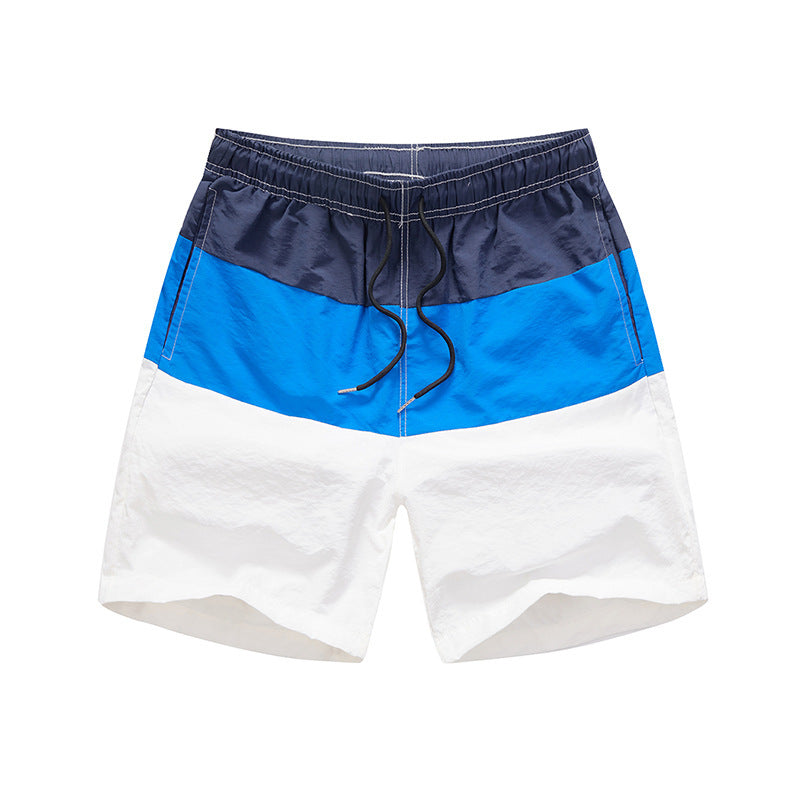 Clash Color Beach Pants Men's Quick-Dry Loose-Fitting Shorts