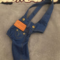 Dog Denim Overalls Spring And Autumn New All-match Overalls Pet Clothes Dog Pants