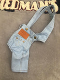 Dog Denim Overalls Spring And Autumn New All-match Overalls Pet Clothes Dog Pants