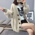 Loose And Thin All-match Student Sweater Jacket