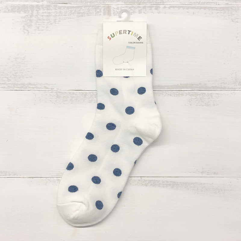 Women's Mid-length Tube Polka Dot Polka Dot Polka Dot Socks