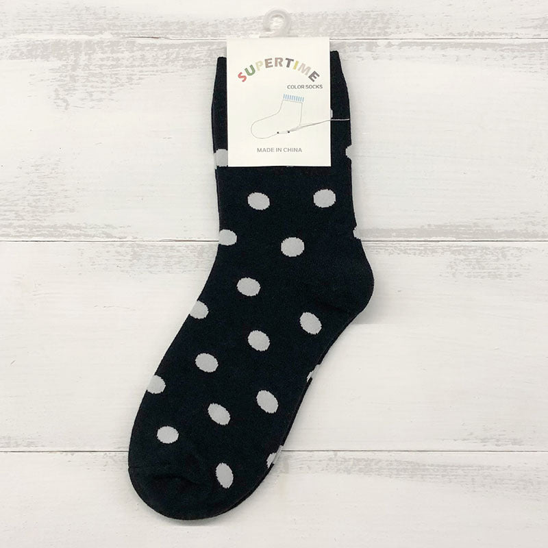 Women's Mid-length Tube Polka Dot Polka Dot Polka Dot Socks