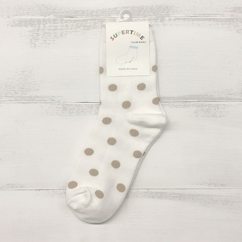 Women's Mid-length Tube Polka Dot Polka Dot Polka Dot Socks