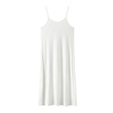 Women's Summer Mid Length Modal Suspender Dress