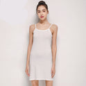 Women's Summer Mid Length Modal Suspender Dress