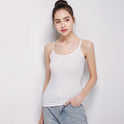 Women's Summer Mid Length Modal Suspender Dress