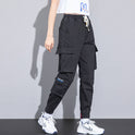 Casual Capris Men's Spring Korean Unisex Cotton Overalls