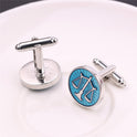 Exquisite Balance Scale Cufflinks Men's French Shirt